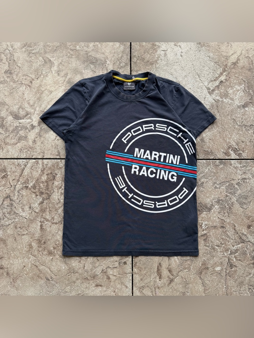 Porsche Martini Racing Graphic T-Shirt Black Small